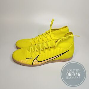 Nike Superfly 9 Club  FG Yellow Strike Soccer Cleats DJ5962-780 Men's Size 12